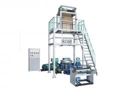 快遞袋吹膜機+製袋機+噴膠（jiāo）機